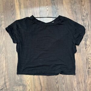 Free people We the Free Viola Top Tee shirt Cut out